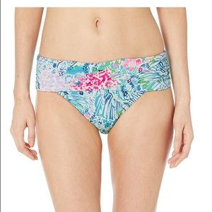 NWT Lilly Pulitzer Lagoon Hipster Swim Bottom